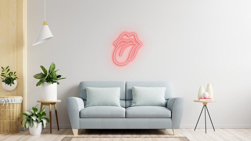 LED neon sign “TONGUE”