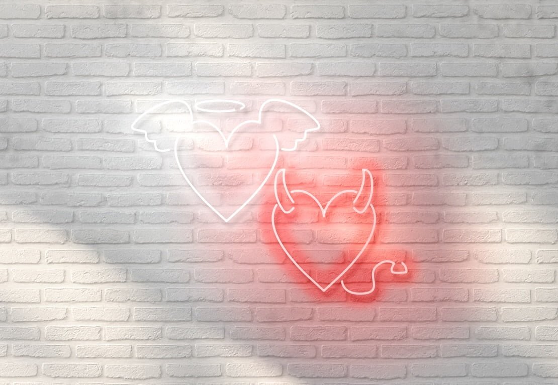 LED Neon Sign “ANGEL AND DEVIL”