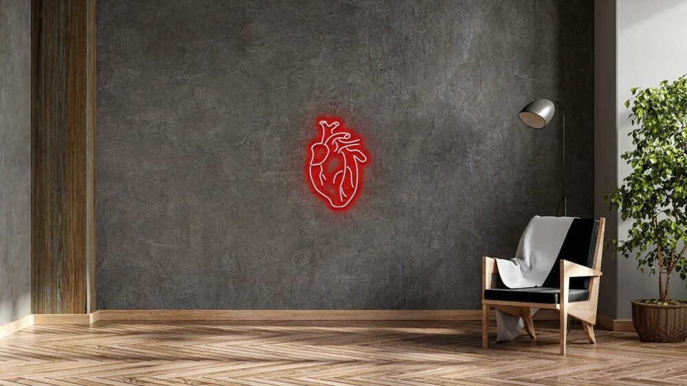 LED neon sign "Heart"