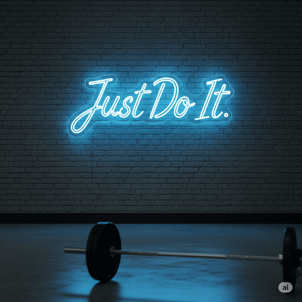 LED neon sign “Just Do It”