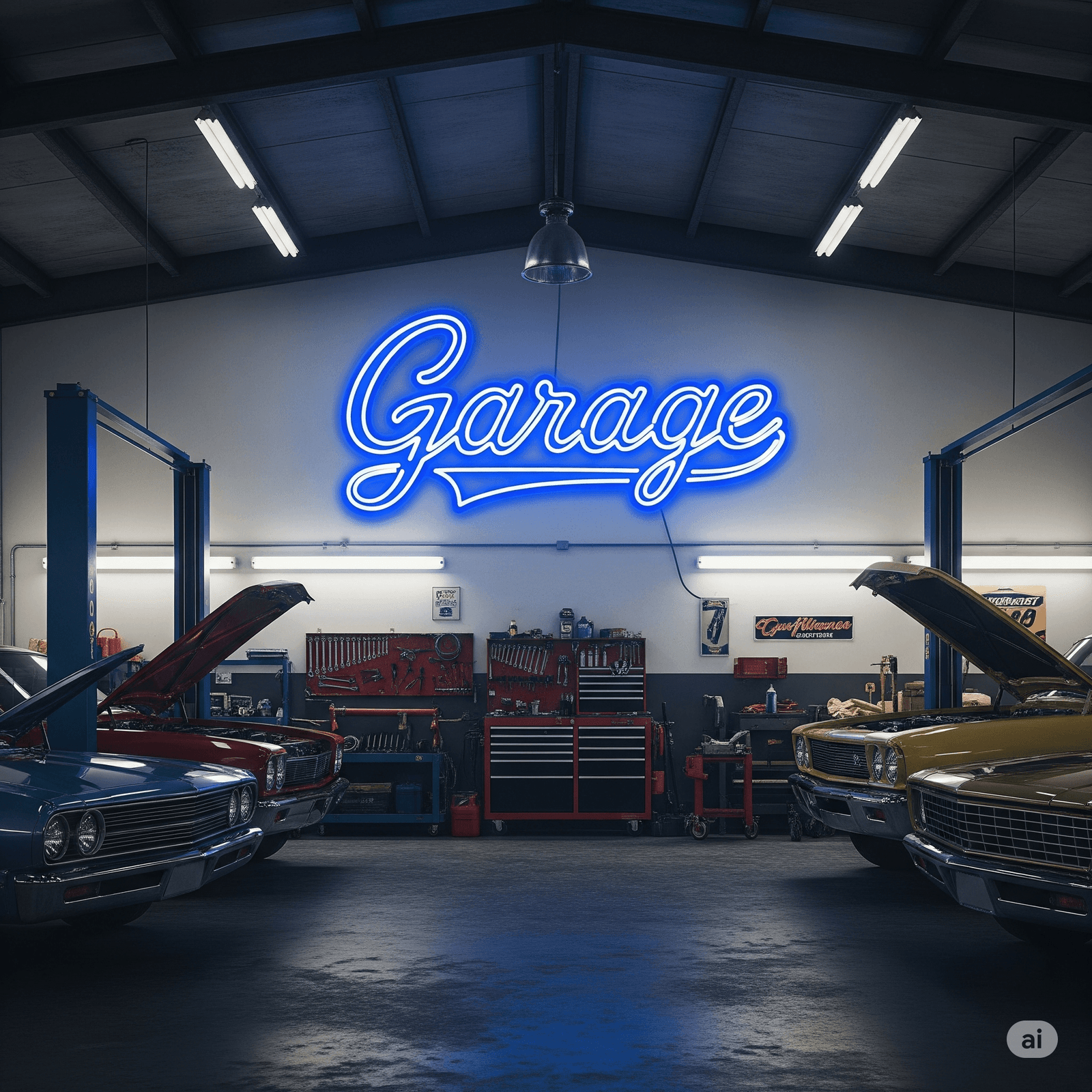 LED Neon Sign “Garage"