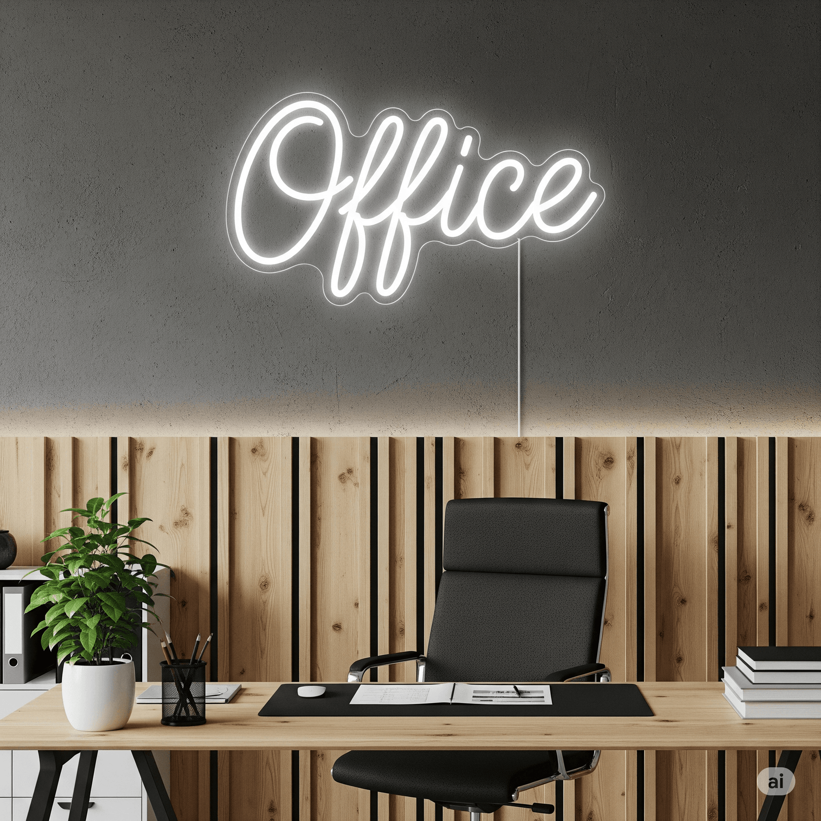 LED neon accessory “Office”