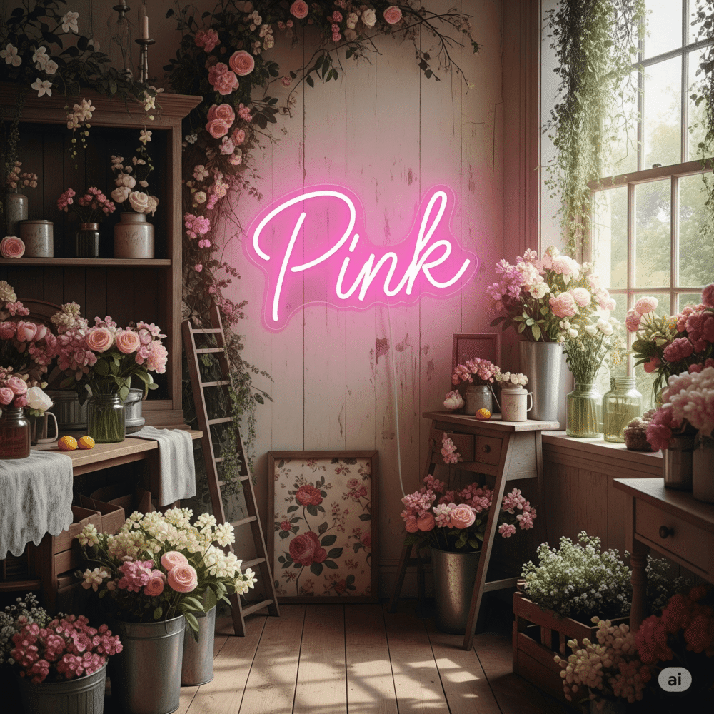 LED Neon Sign “Pink”