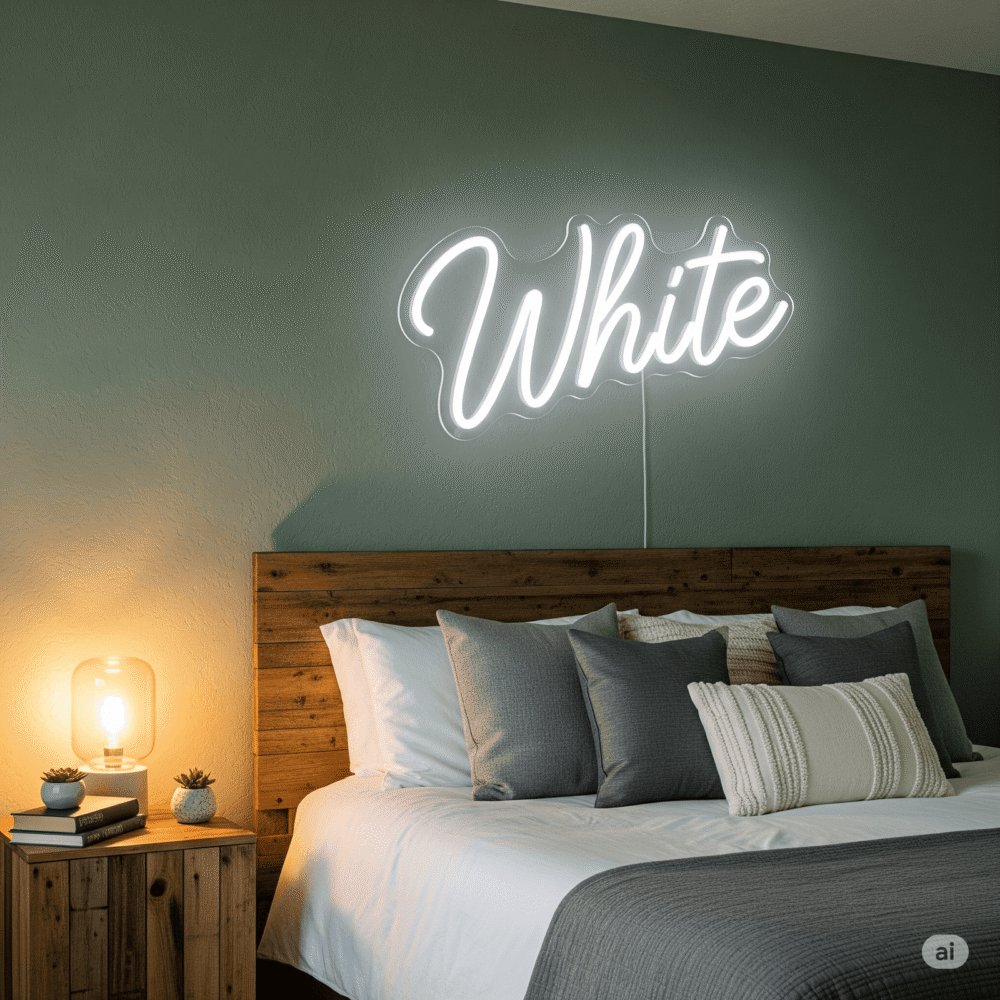 LED Neon Sign “White”