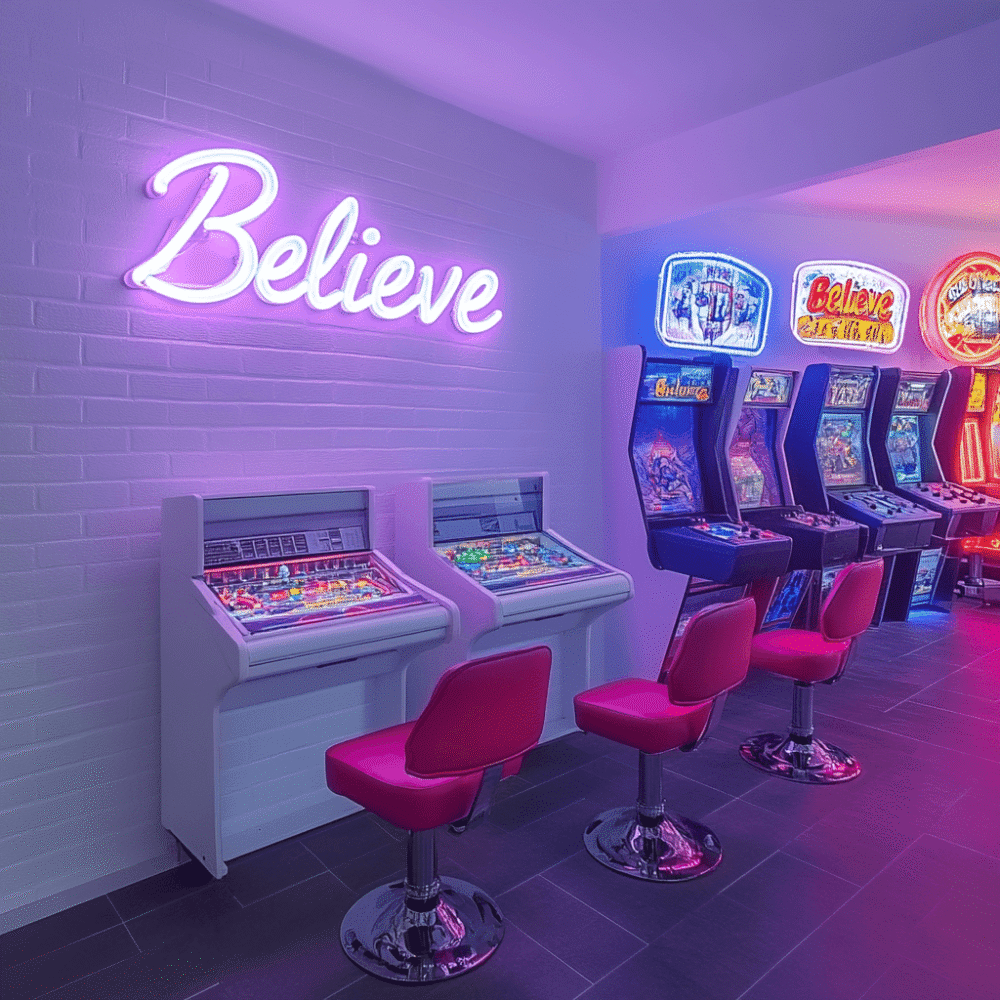 LED Neon Sign “Believe”