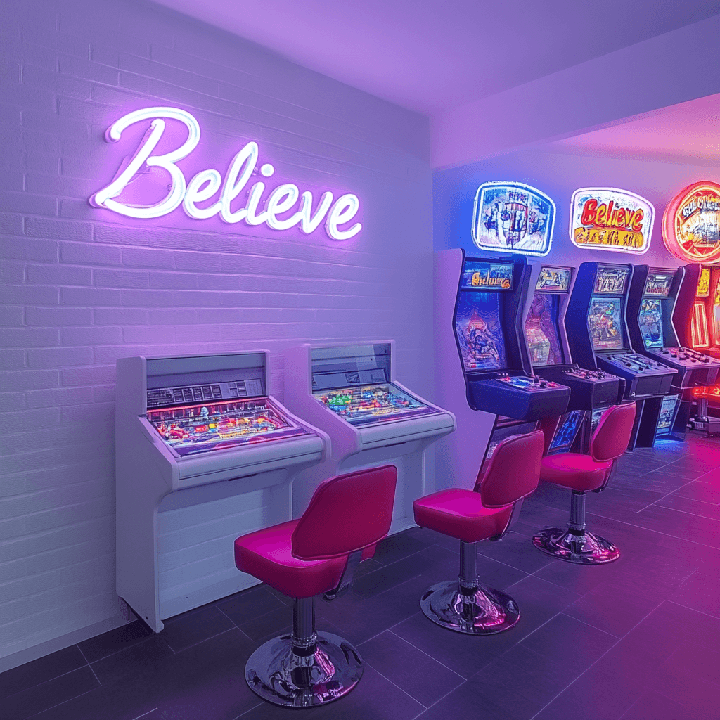 LED Neon Sign “Believe”