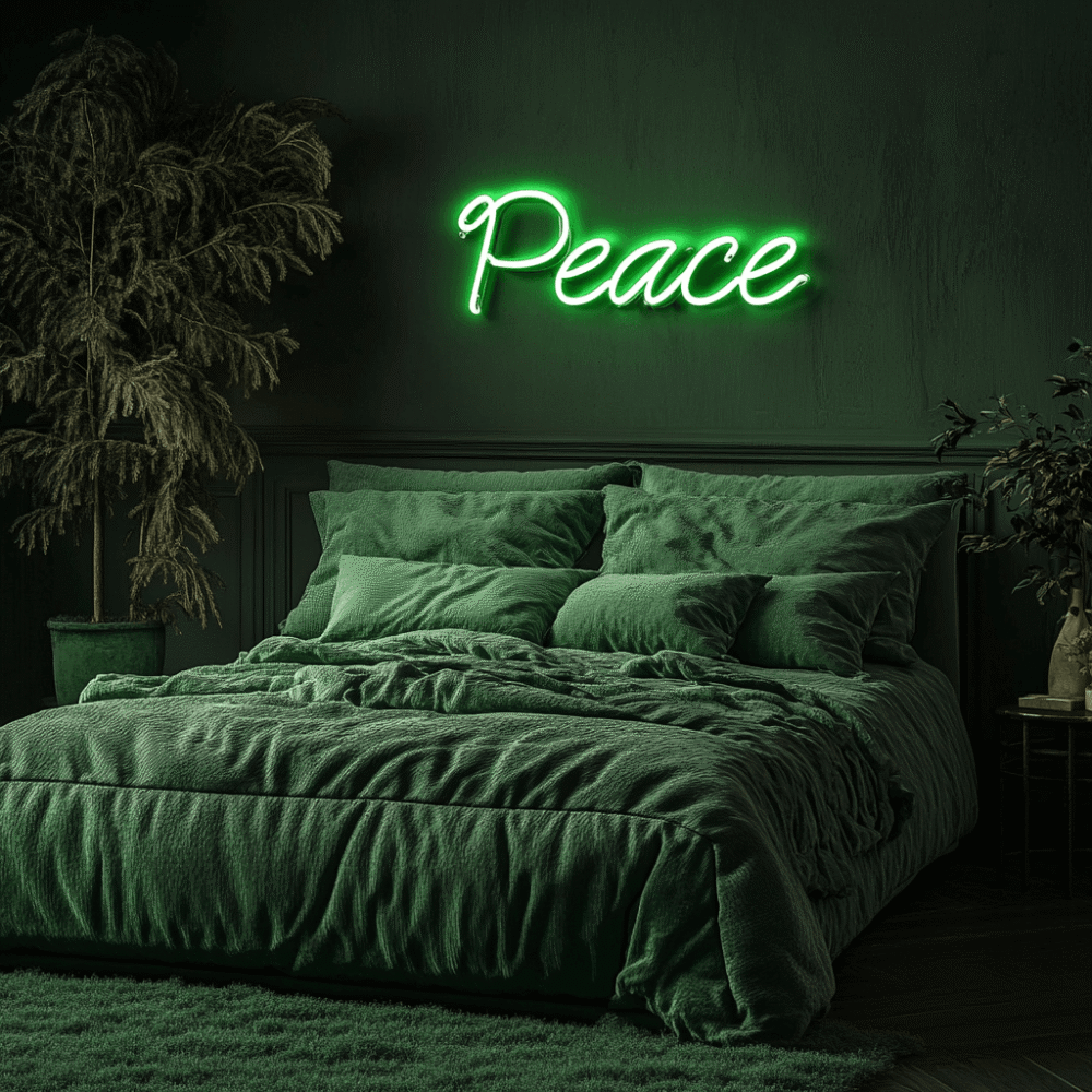 LED neon sign “Peace”